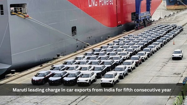 Maruti leading charge in car exports from India for fifth consecutive year