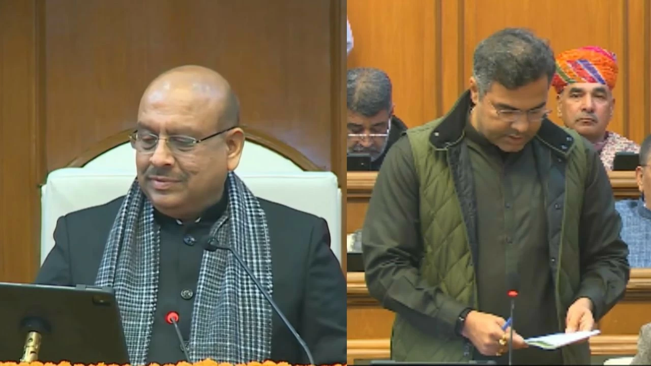 BJP leader Pravesh Verma moved a proposal seeking suspension of four AAP MLAs