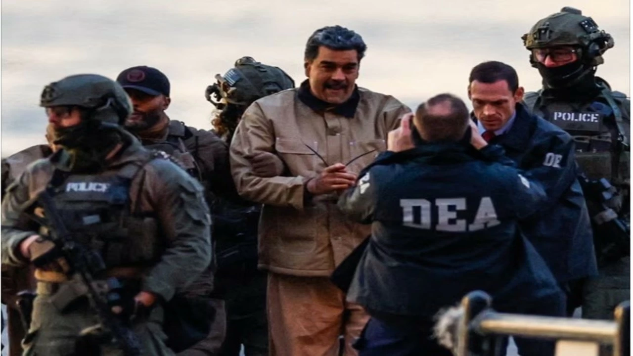 Nicolas Maduro arrives at New York Court