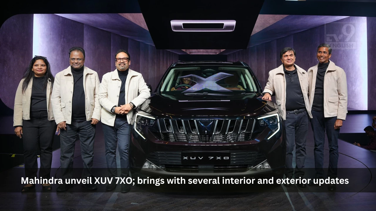 Mahindra XUV 7XO unveiiled