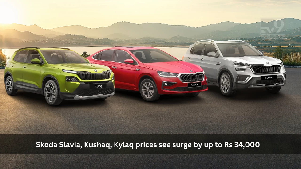 Skoda Slavia, Kushaq, Kylaq prices see surge by up to Rs 34,000