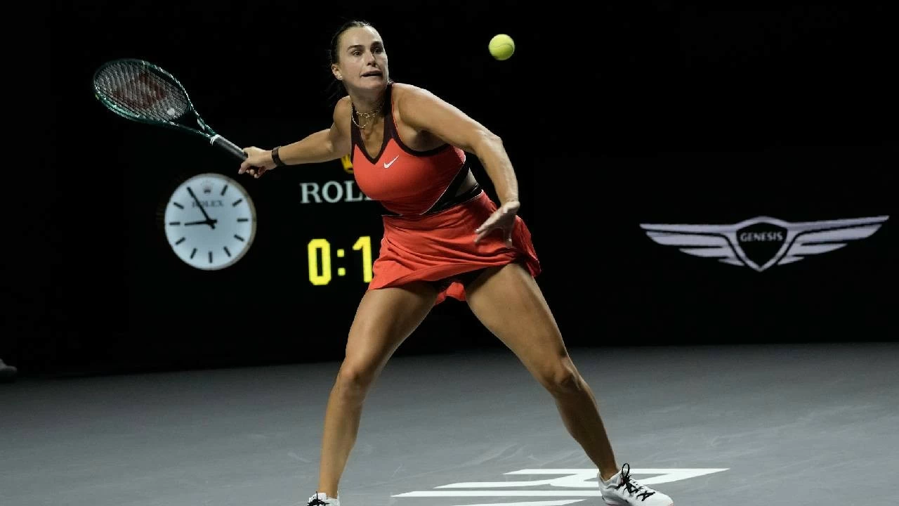 Aryna Sabalenka moved ahead in Brisbane International.