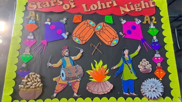 Lohri 2026: Creative board decoration ideas for schools with traditional themes