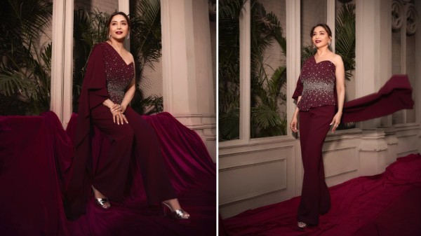 At 58, Madhuri Dixit redefines fusion fashion with effortless sophistication