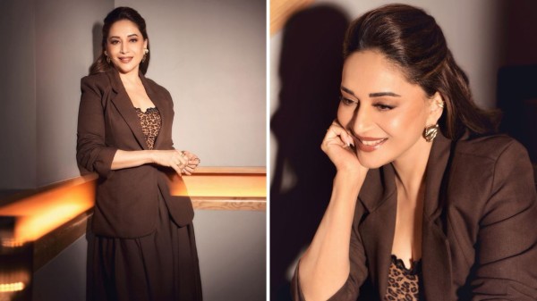 At 58, Madhuri Dixit redefines fusion fashion with effortless sophistication