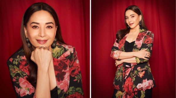 At 58, Madhuri Dixit redefines fusion fashion with effortless sophistication