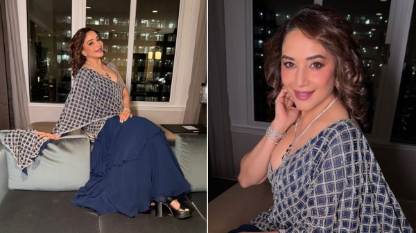 At 58, Madhuri Dixit redefines fusion fashion with effortless sophistication