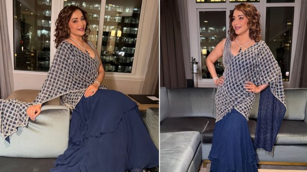 At 58, Madhuri Dixit redefines fusion fashion with effortless sophistication