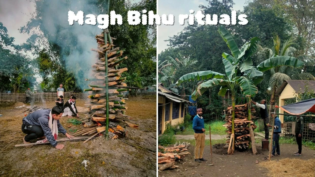 Magh Bihu rituals: Why stealing wood and vegetables is allowed in Assam (Picture credit: Instagram)