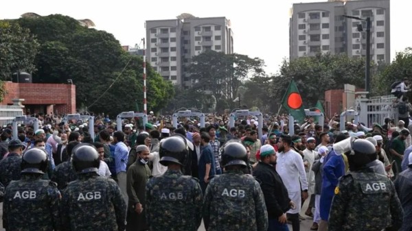 The incident comes against the backdrop of a sharp rise in attacks on Hindus across Bangladesh.