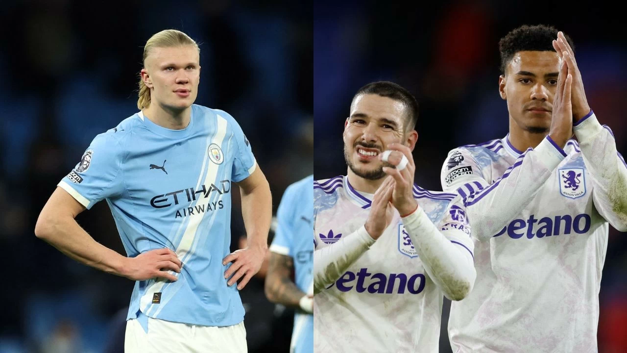 Manchester City, Aston Villa drop points in the Premier League title race.