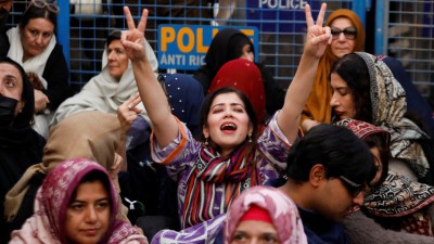 Zorain, in his op-ed, wrote about the growing disconnect between Pakistan's ruling elite and its younger generations. (Photo credit: Reuters)