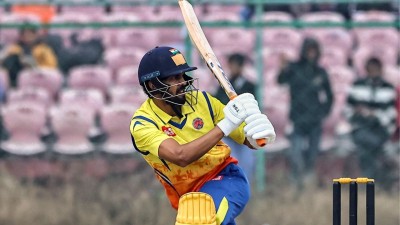 Ruturaj Gaikwad smashes record-breaking ton for Maharashtra in the Vijay Hazare Trophy 2025-26.
