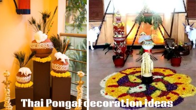 Thai Pongal decor ideas celebrating harvest spirit (Picture credit: Instagram and Pinterest)