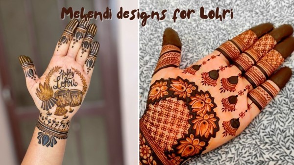 Front-hand mehendi designs to look vibrant at every Lohri gathering