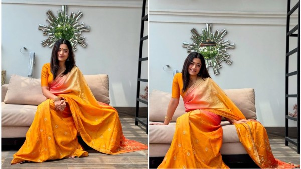 Top Pongal dressing inspiration straight from Rashmika Mandanna’s saree diary