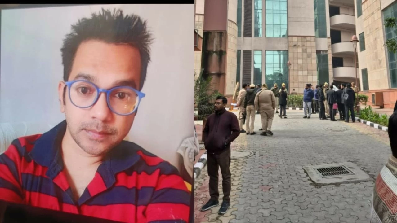  Harish Singh Mahar jumped off a building at the Saket Court complex in Delhi on Friday 