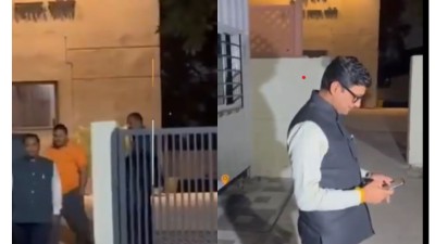 The meeting was held at the RSS’s newly inaugurated office, 'Sudarshan’, located in Rambagh, Indore