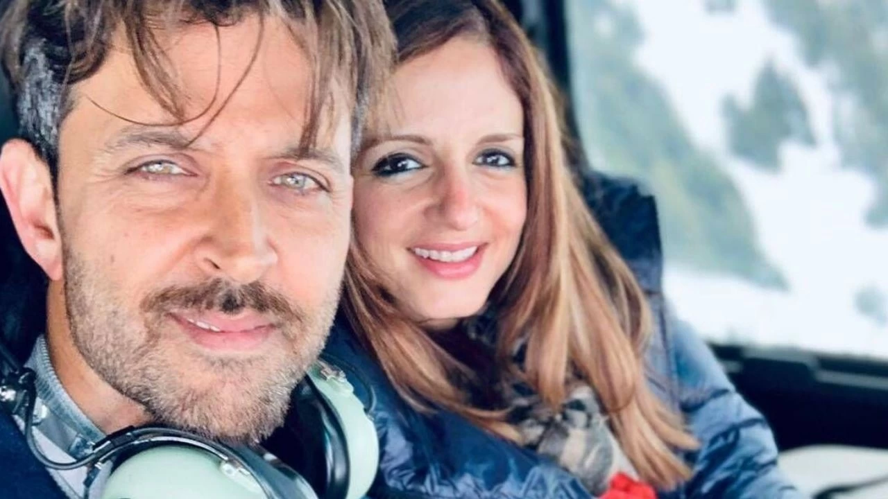Hrithik Roshan and Sussanne Khan