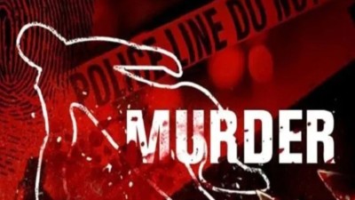 The murder has been caught on CCTV.