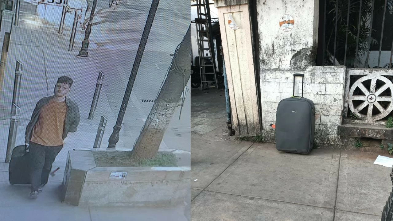 Authorities are conducting a detailed probe to ascertain the contents of the bag