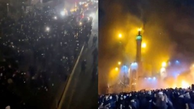 The protests, which began in Tehran about two weeks ago over economic hardship, have spread to more than 100 cities and towns across Iran.