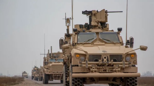 Grainy aerial footage  showed multiple explosions, apparently in rural areas