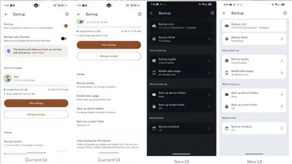 Google Photos Backup Schedule