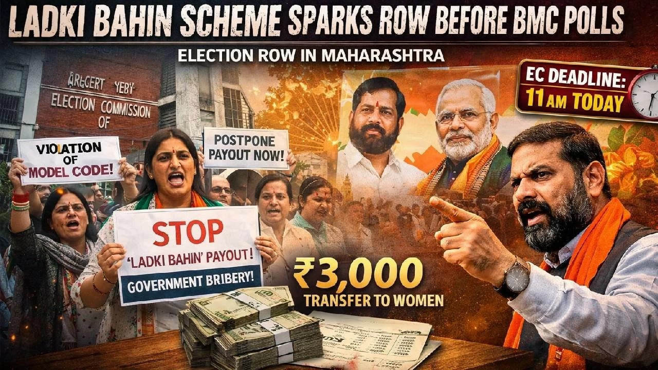 The Opposition claims the Rs 3,000 festive bounty violates the Model Code of Conduct.  (AI generated Image)