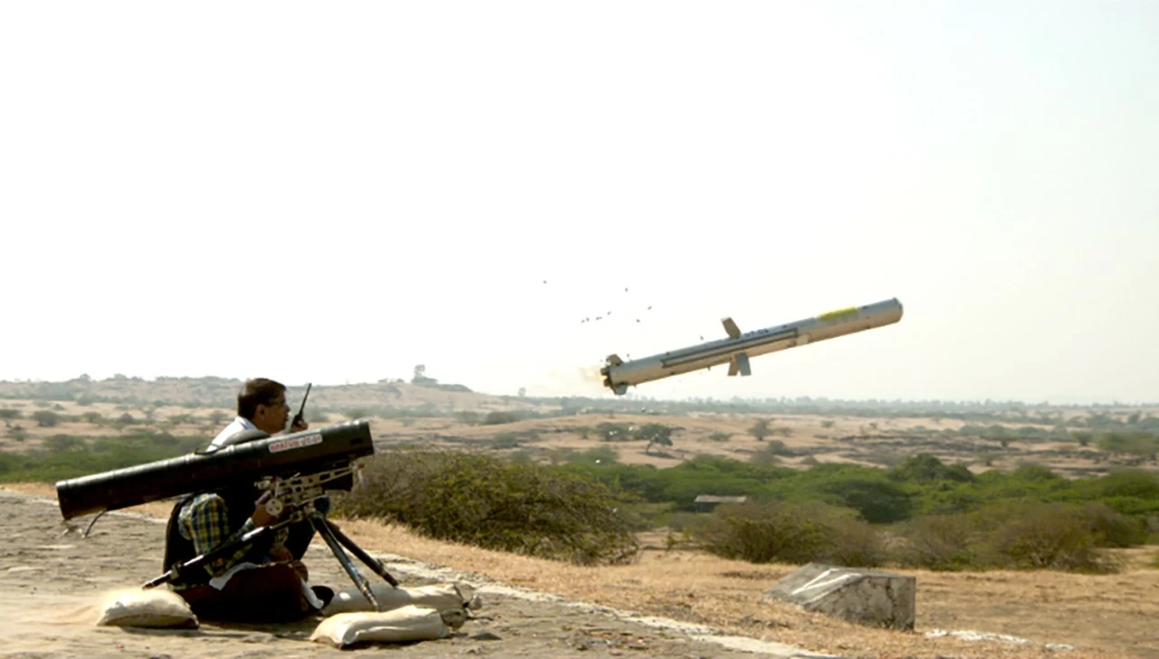 DRDO successfully test-fired its 3rd Gen MPATGM