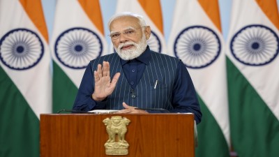 The new office of Prime Minister Narendra Modi was built as part of government’s plan to redevelop the Central Vista area.(PTI)