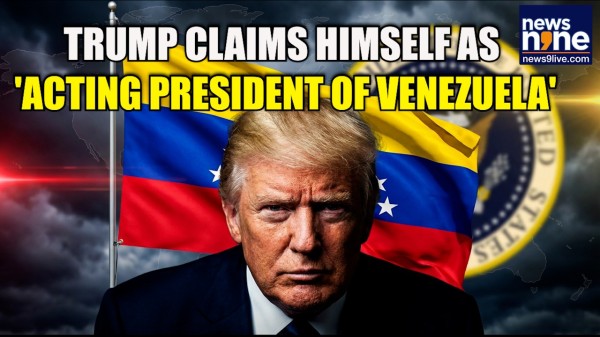 Trump posts picture of himself as 'Acting President of Venezuela'