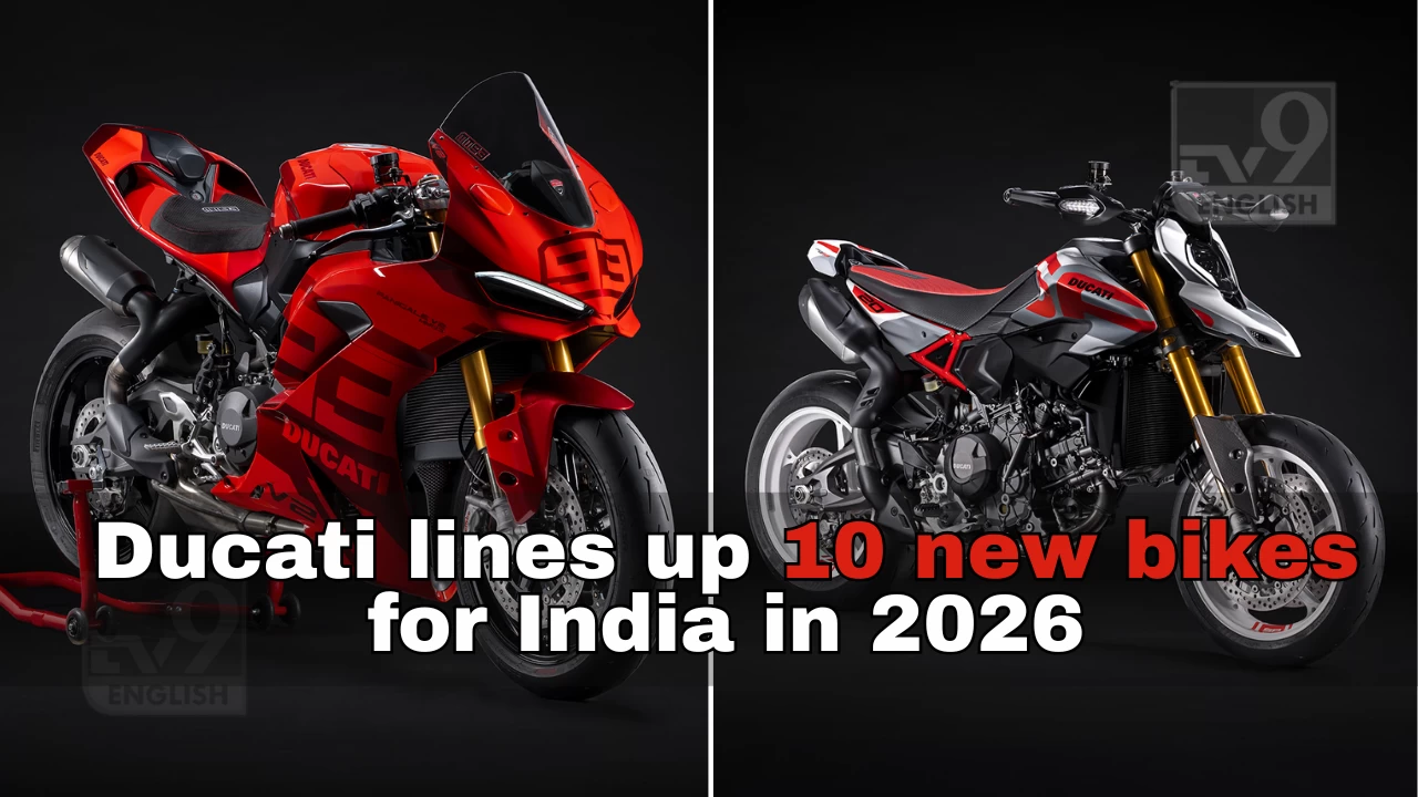 Ducati lines up 10 new bikes for India in 2026