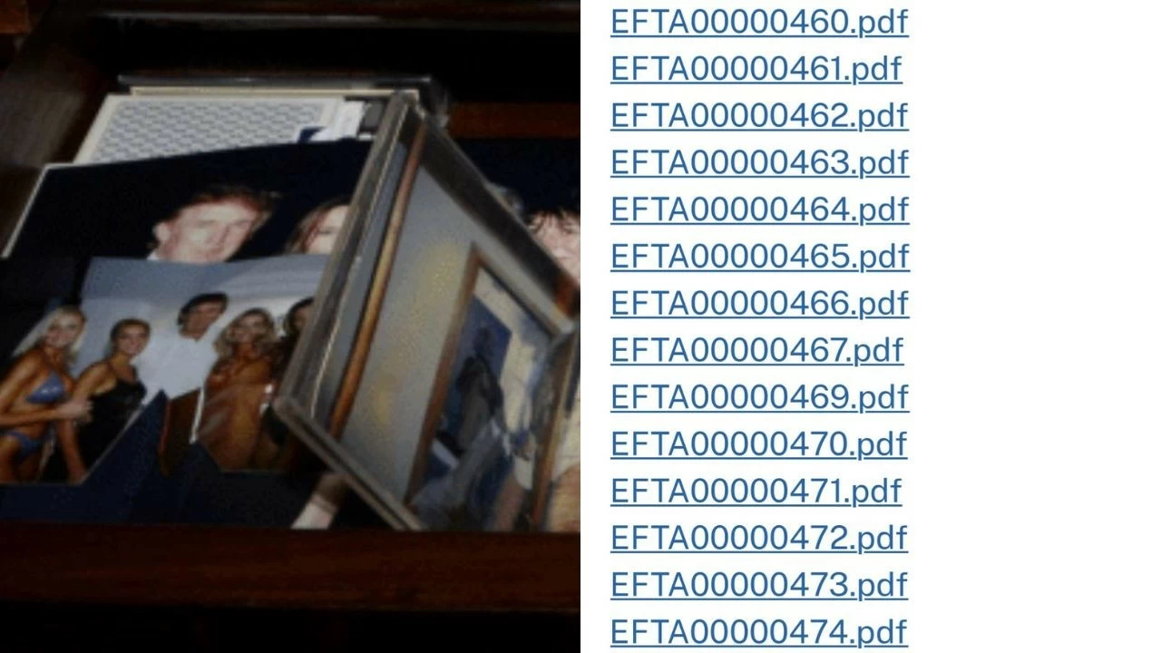 The photograph is believed to have been taken at Trump's Mar-a-Lago property in February 2000, before Trump and Melania were married.