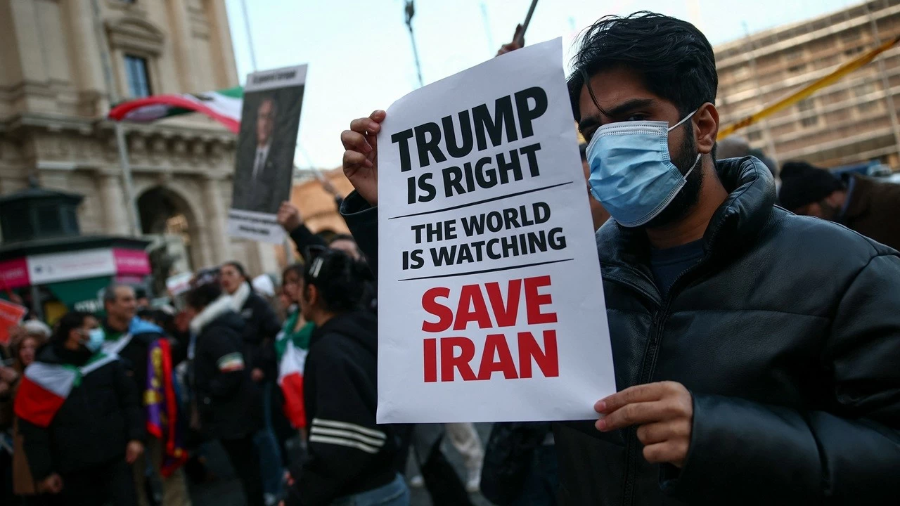 Protests against the Iranian regime have now sprouted all over the world.