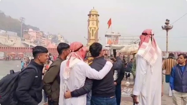 The video quickly spread on social media, with some claiming the men were named Habibullah and Habibi and residents of Dubai. 