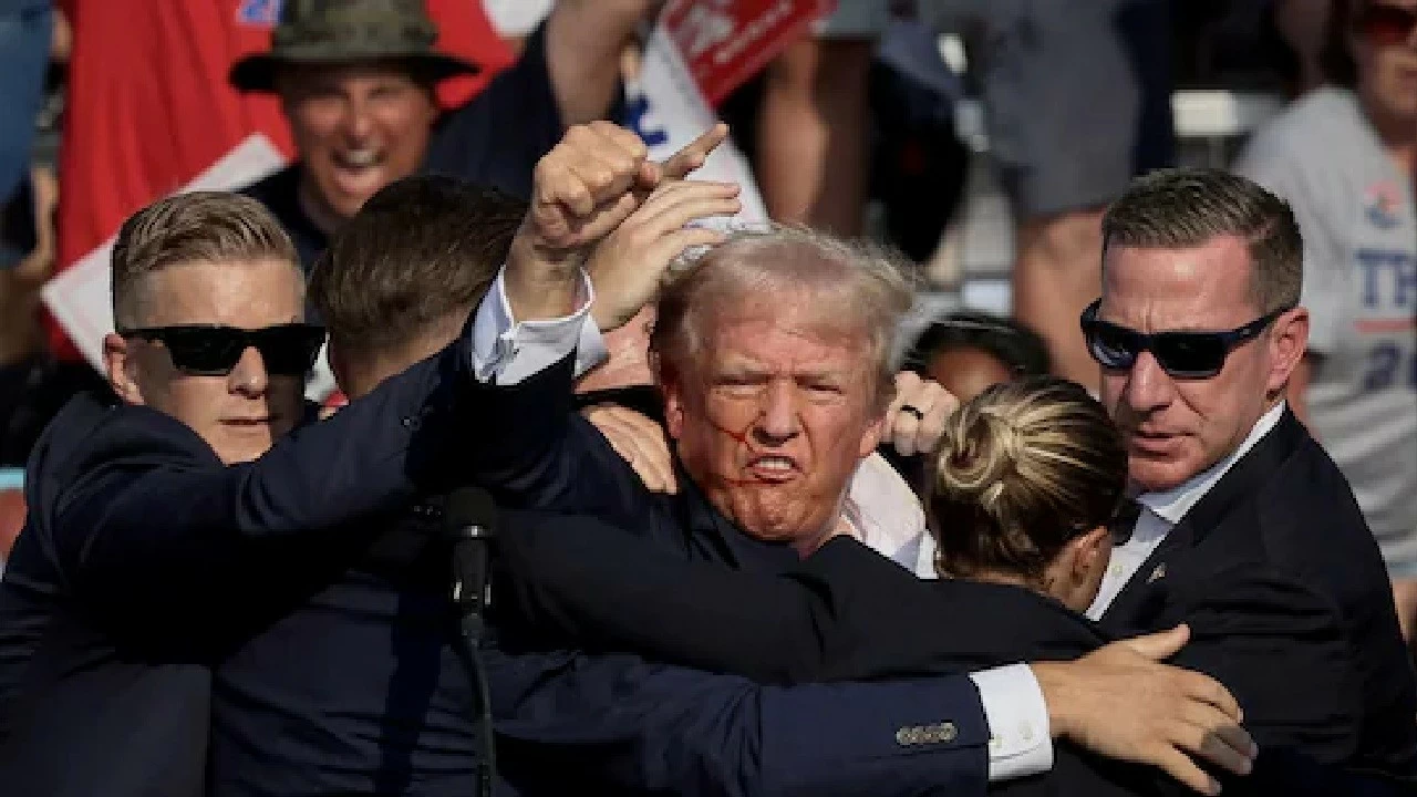 The threat comes as Trump is weighing a possible military strike against Iran