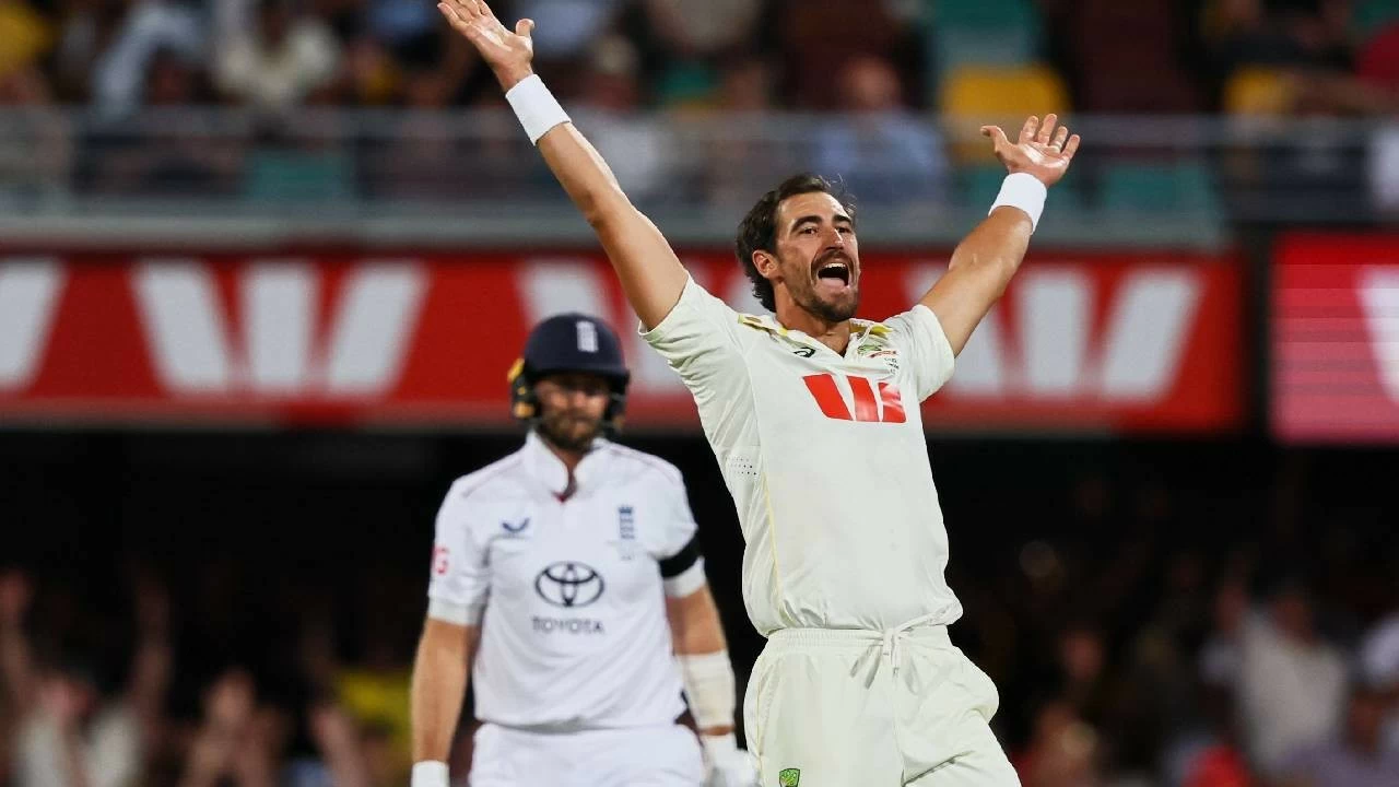 Mitchell Starc has been named the ICC Player of the Month.