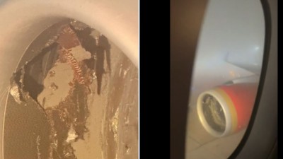 The aircraft was compelled to return shortly after take-off