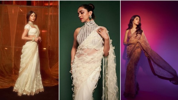 Pongal-perfect sarees inspired by Bollywood and South Indian divas (Picture credit: Instagram)