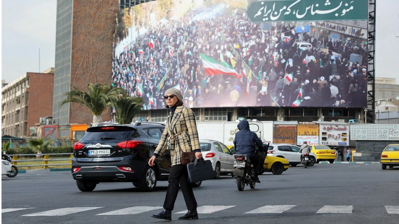 Iran has been on edge amid widespread protests against the Islamic regime.
