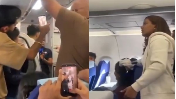 On camera: Ruckus onboard Thailand-bound IndiGo flight, passenger kicks exit door