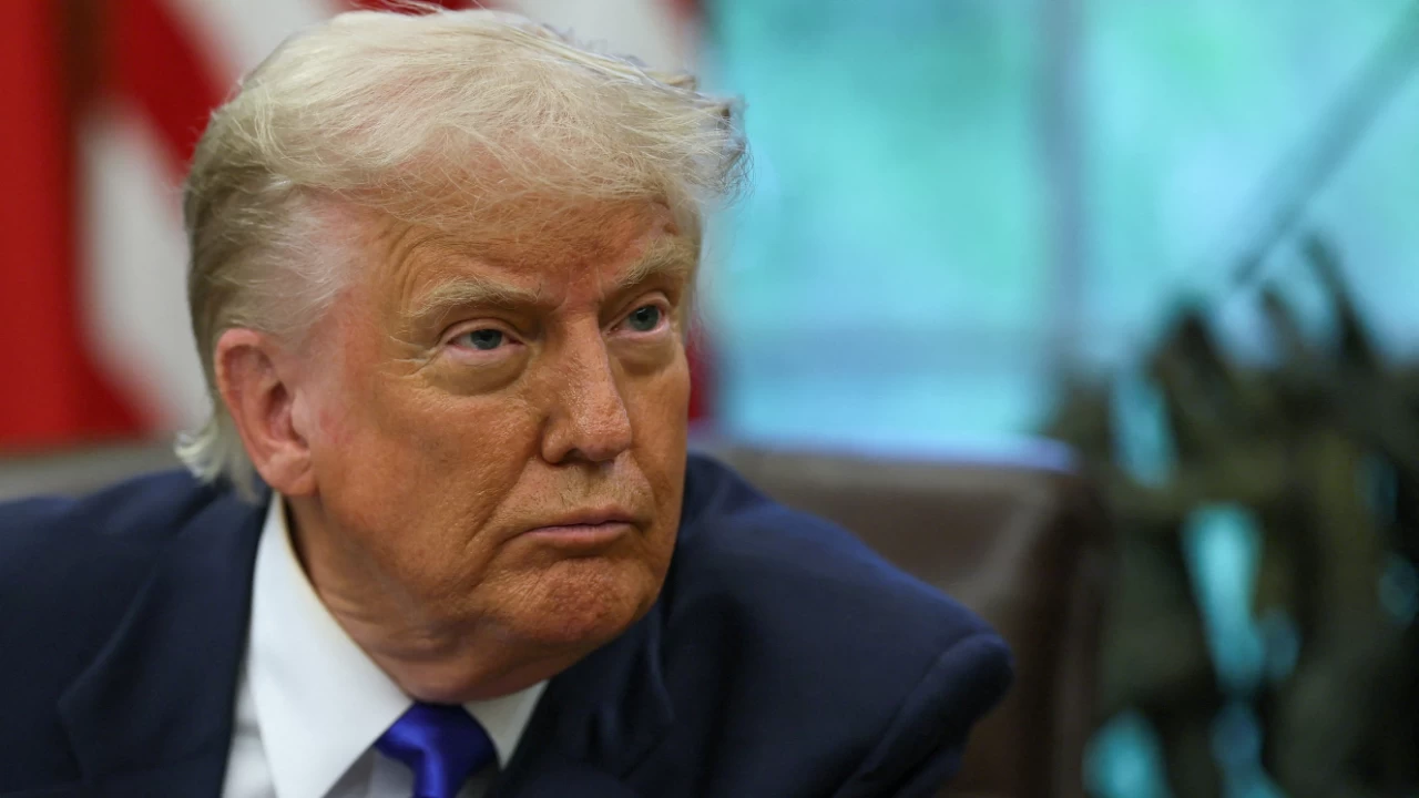 President Trump has imposed a 10 per cent tariff on imports from several European countries. (Photo credit: Reuters)