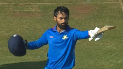 Atharva Taide slammed a brilliant 128-run knock for Vidarbha in the Vijay Hazare Trophy 2025-26 final.