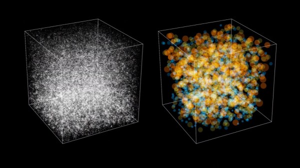 Illustration of Cosmic Voids. 