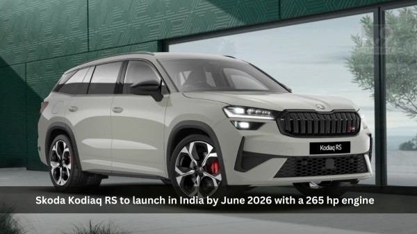 Skoda Kodiaq RS to launch in India by June 2026 with a 265 hp engine