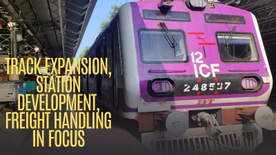 The work of electrification of routes is almost complete.