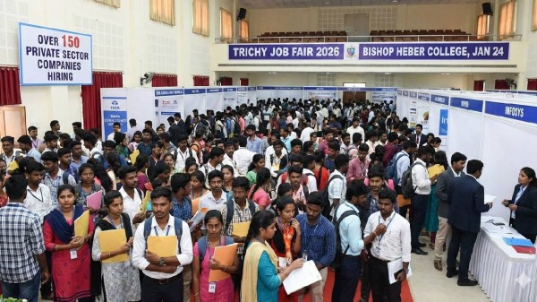 Trichy Job Fair 2026: Over 150 private sector companies to hire at Bishop Heber College on Jan 24