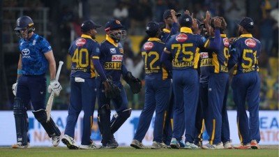 Sri Lanka beat England by 19 runs in the first ODI.