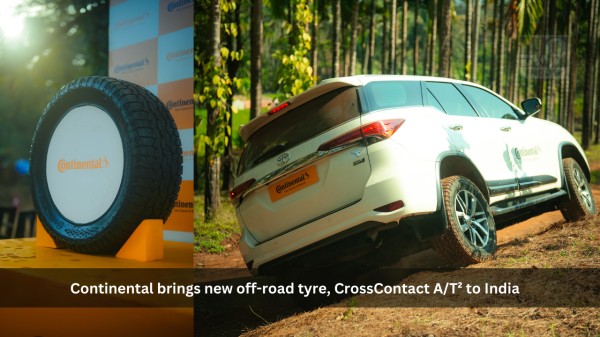 Continental brings new off-road tyre, CrossContact A/T² to India